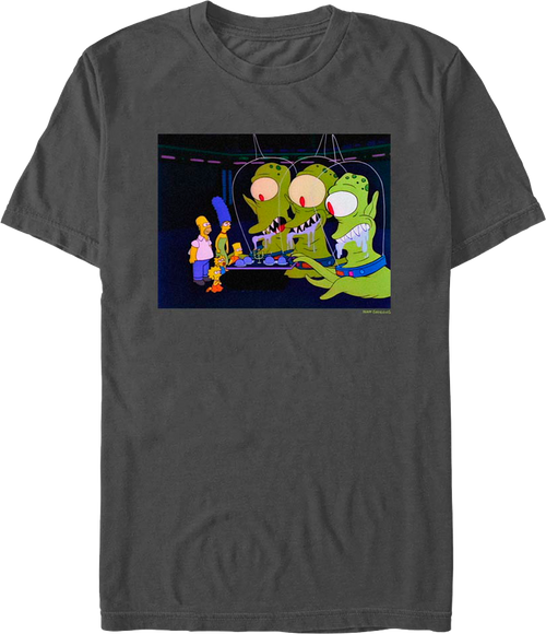 Aliens Simpsons T-Shirt product image 1