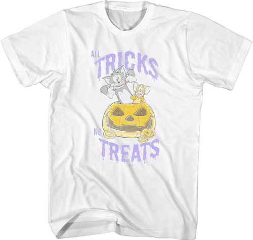 All Tricks No Treats Tom and Jerry T-Shirt product image 1
