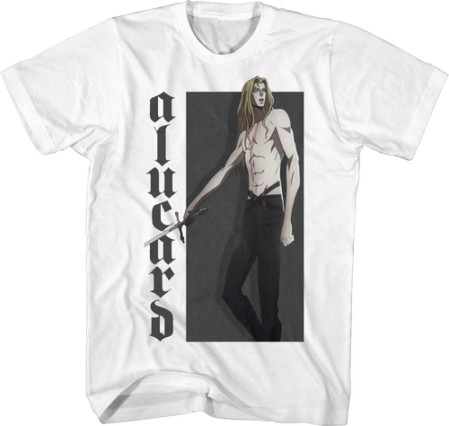 Alucard Action Pose Castlevania T-Shirt product image 1