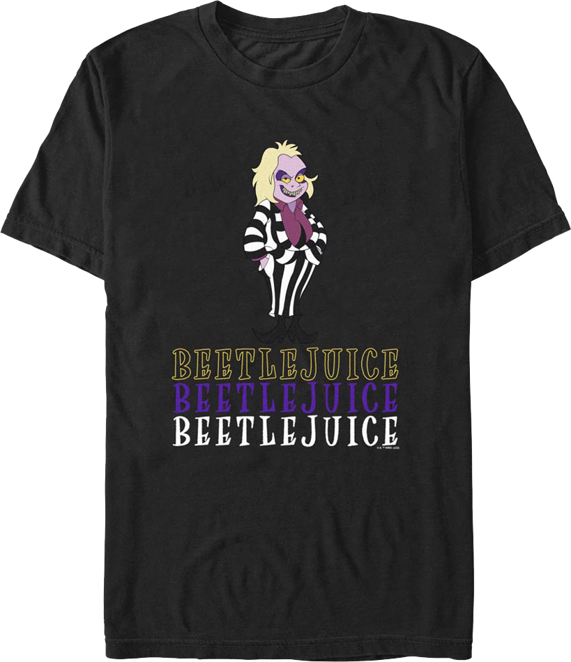 Animated Beetlejuice T-Shirt product image 1