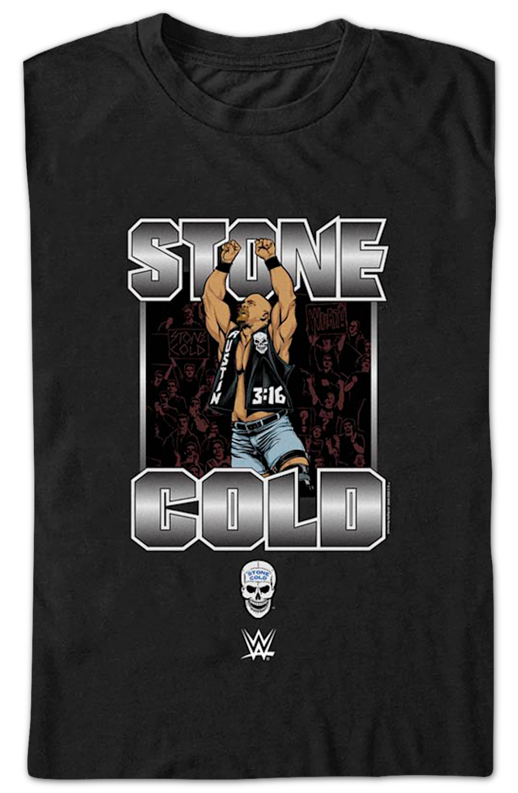Arms Raised Stone Cold Steve Austin T-Shirt product image 2