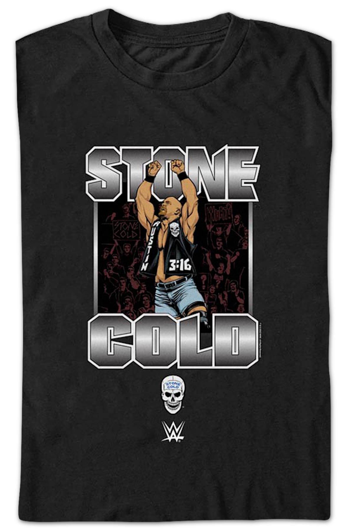 Arms Raised Stone Cold Steve Austin T-Shirt product image 2