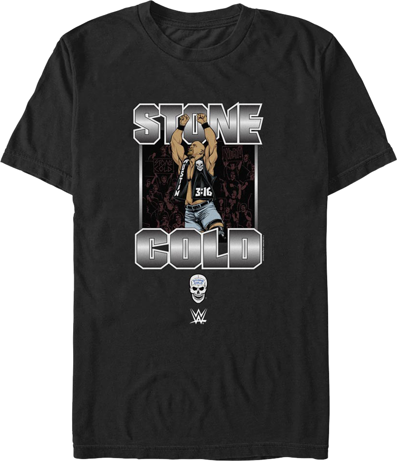 Arms Raised Stone Cold Steve Austin T-Shirt product image 1
