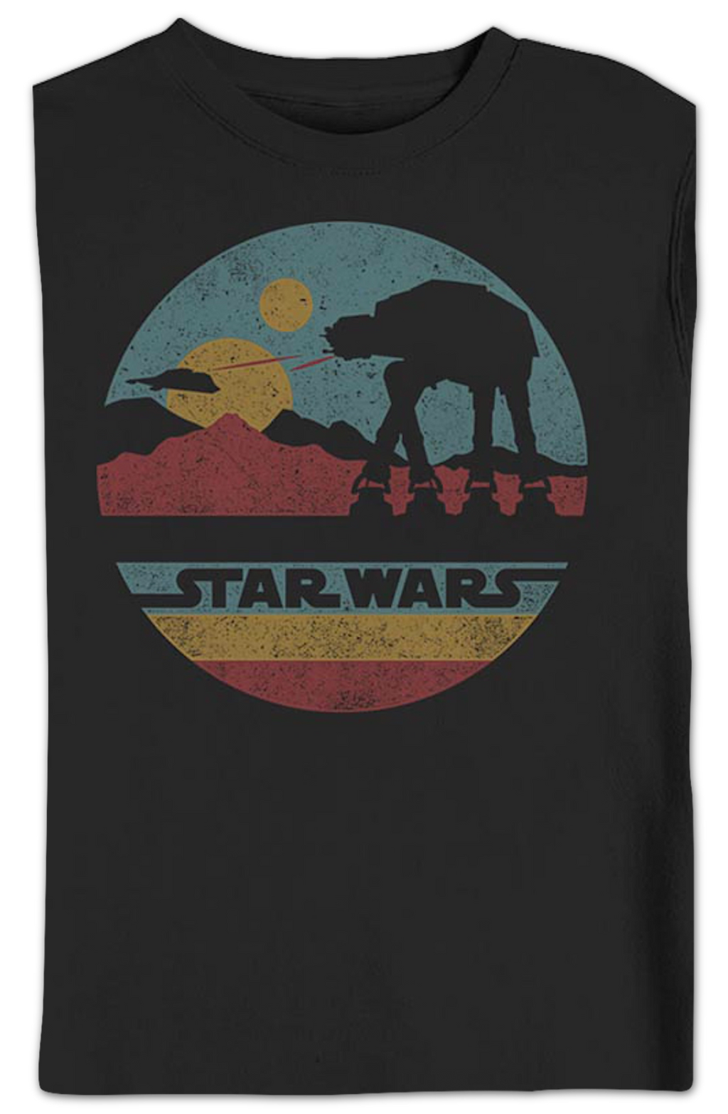 Black AT-AT Silhouette Star Wars Sweatshirt product image 2