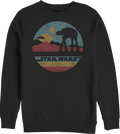Black AT-AT Silhouette Star Wars Sweatshirt product image 1