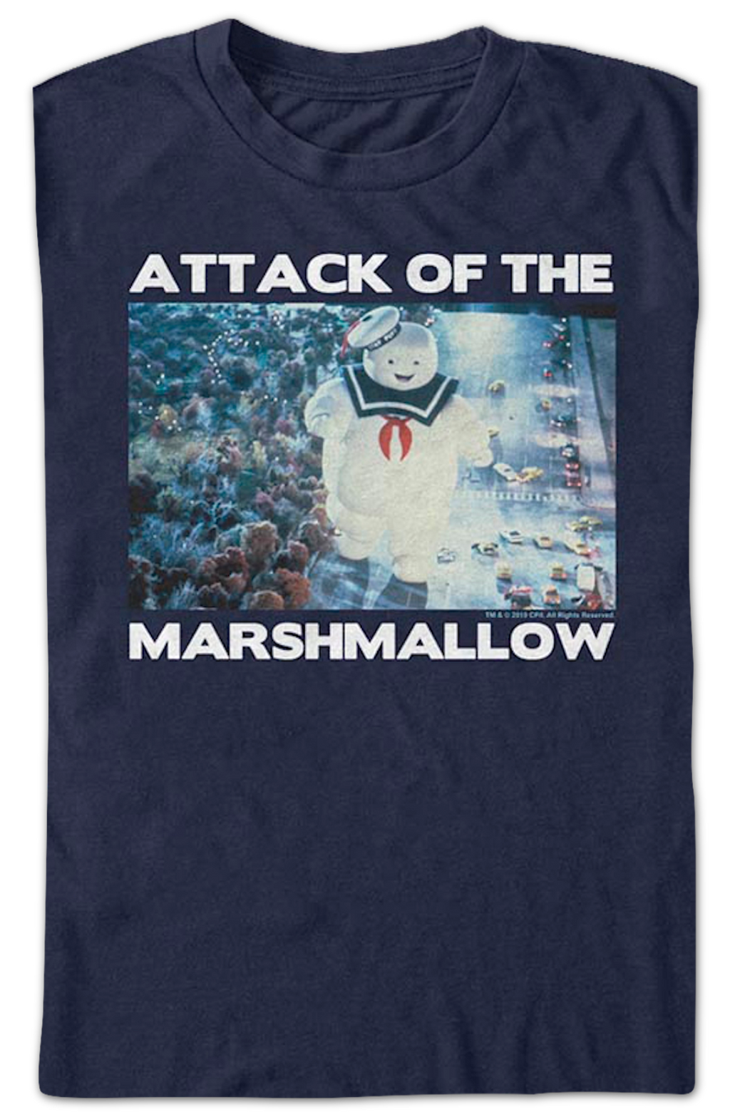 Attack Of The Marshmallow Ghostbusters T-Shirt product image 2