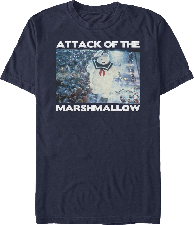 Attack Of The Marshmallow Ghostbusters T-Shirt product image 1