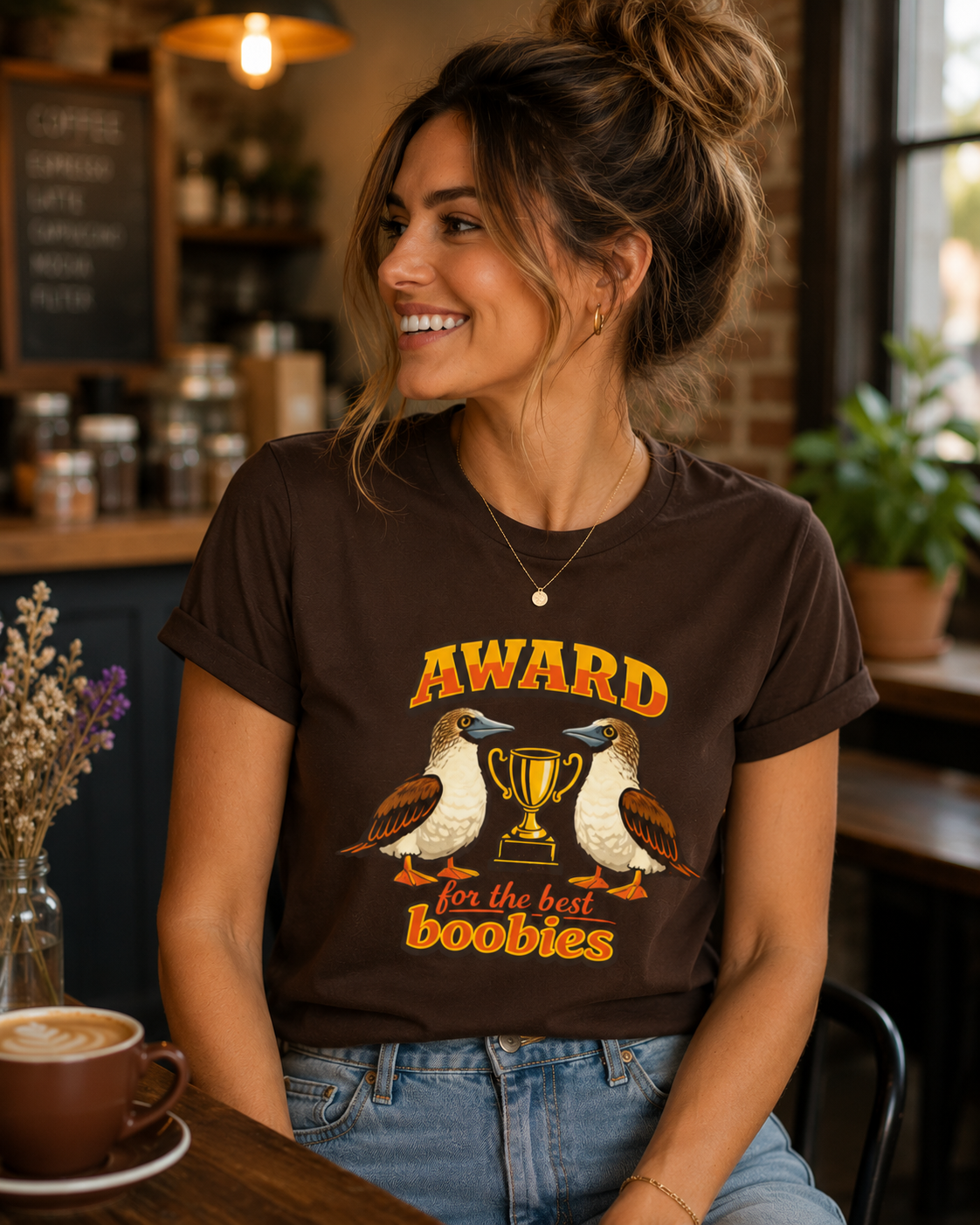 Award for the Best Boobies T-Shirt | Funny Novelty Tee product image 6