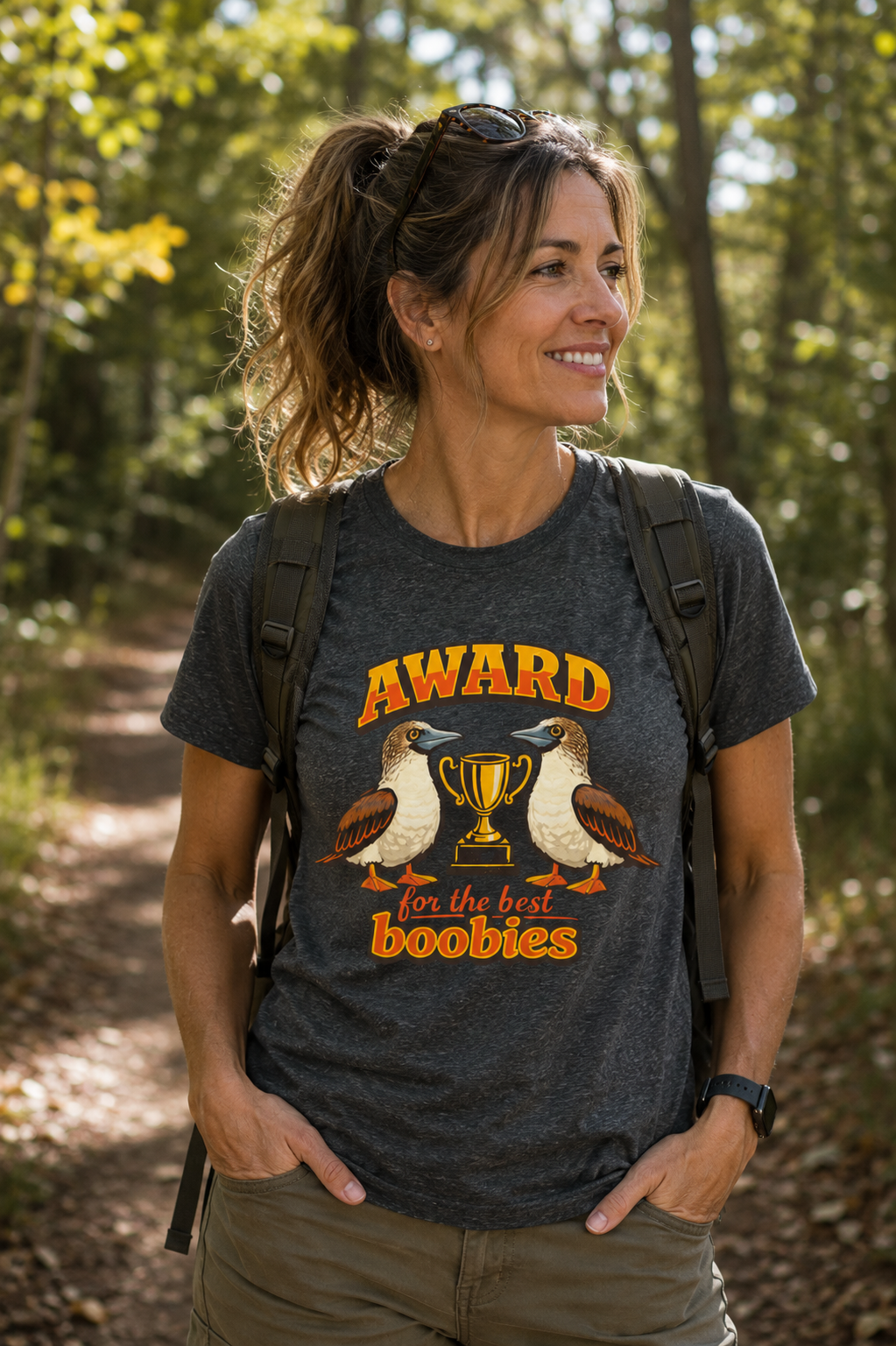 Award for the Best Boobies T-Shirt | Funny Novelty Tee product image 7