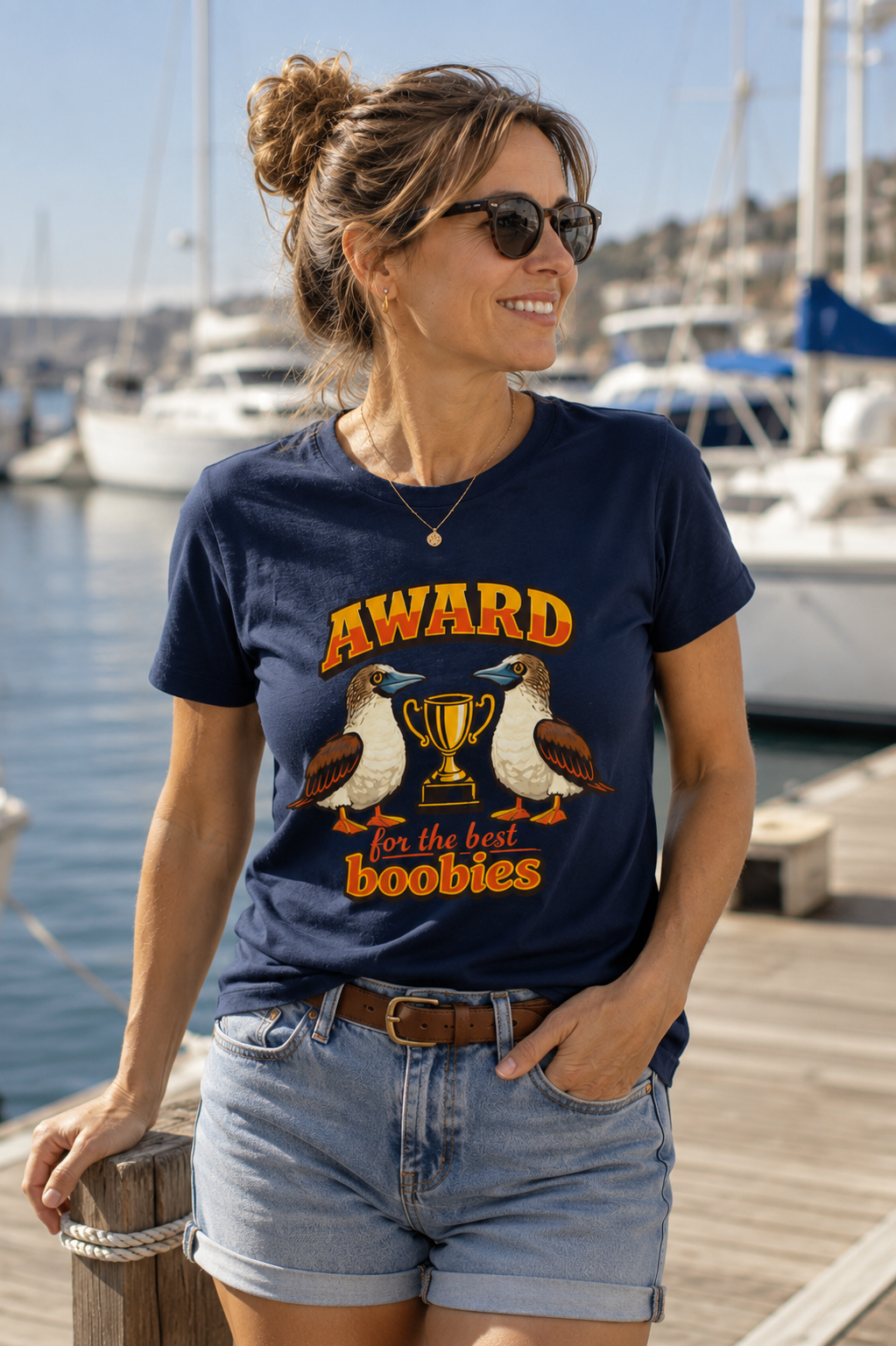 Award for the Best Boobies T-Shirt | Funny Novelty Tee product image 9