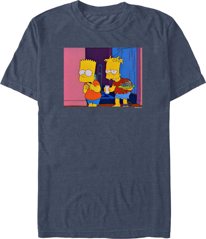 Bart And Hugo The Simpsons T-Shirt product image 1