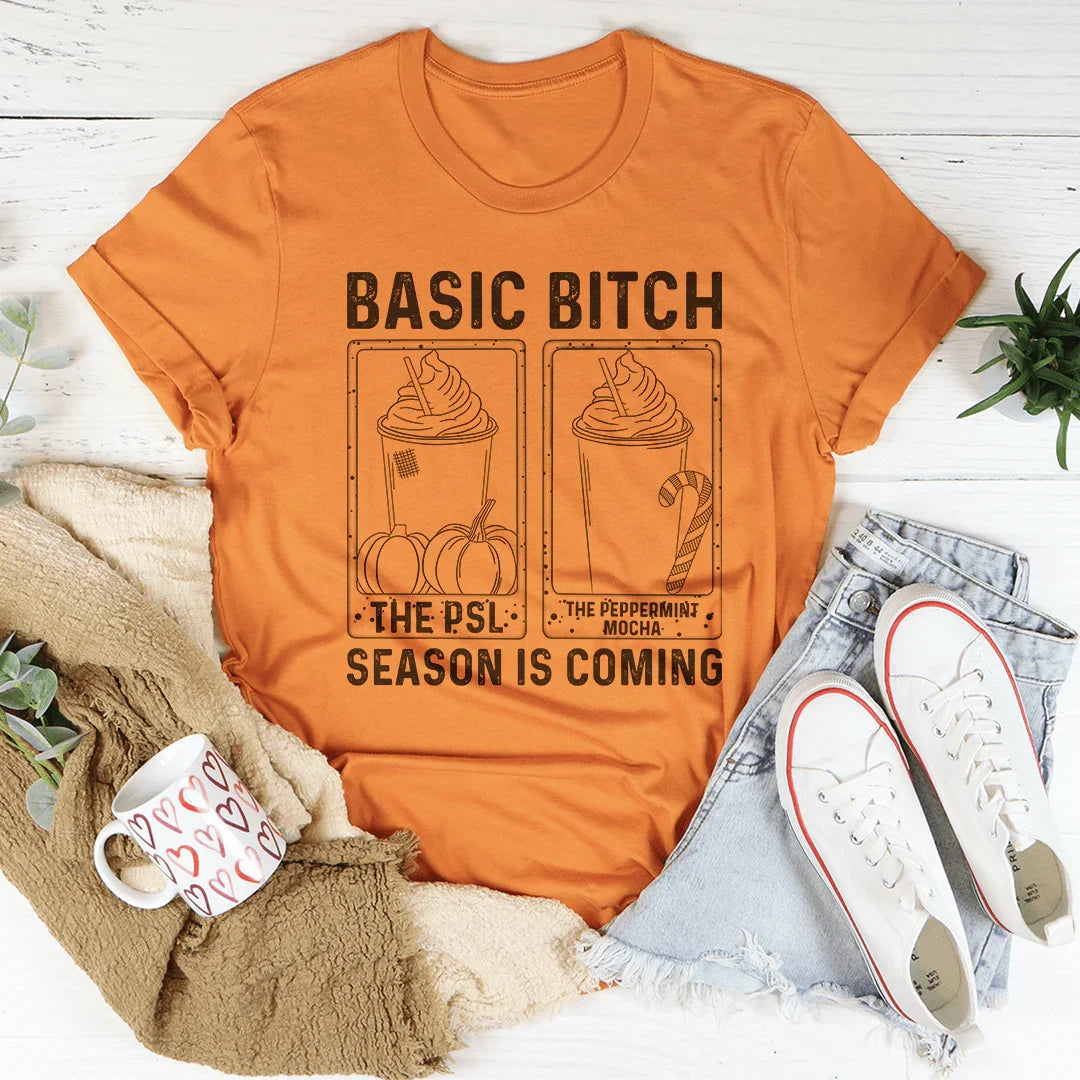 Basic B Season Is Coming Tee product image 3