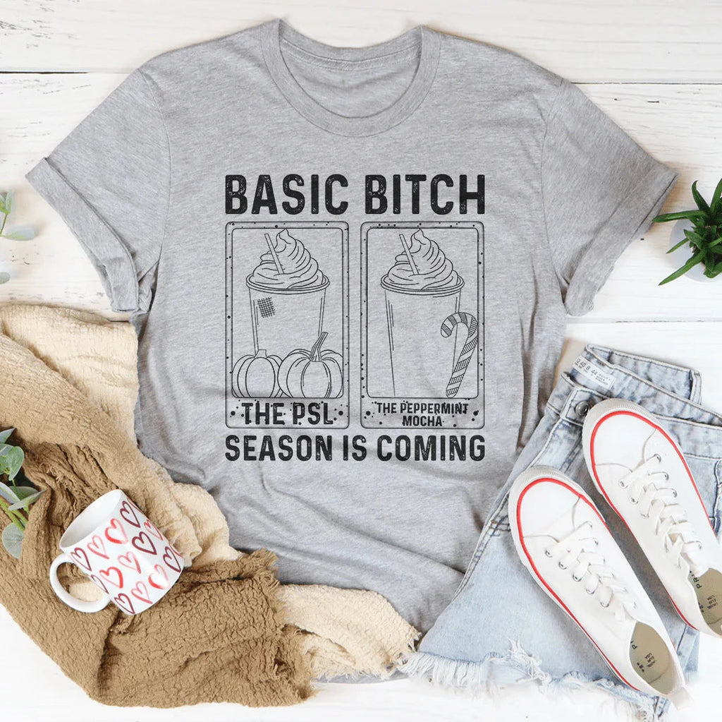 Basic B Season Is Coming Tee product image 4