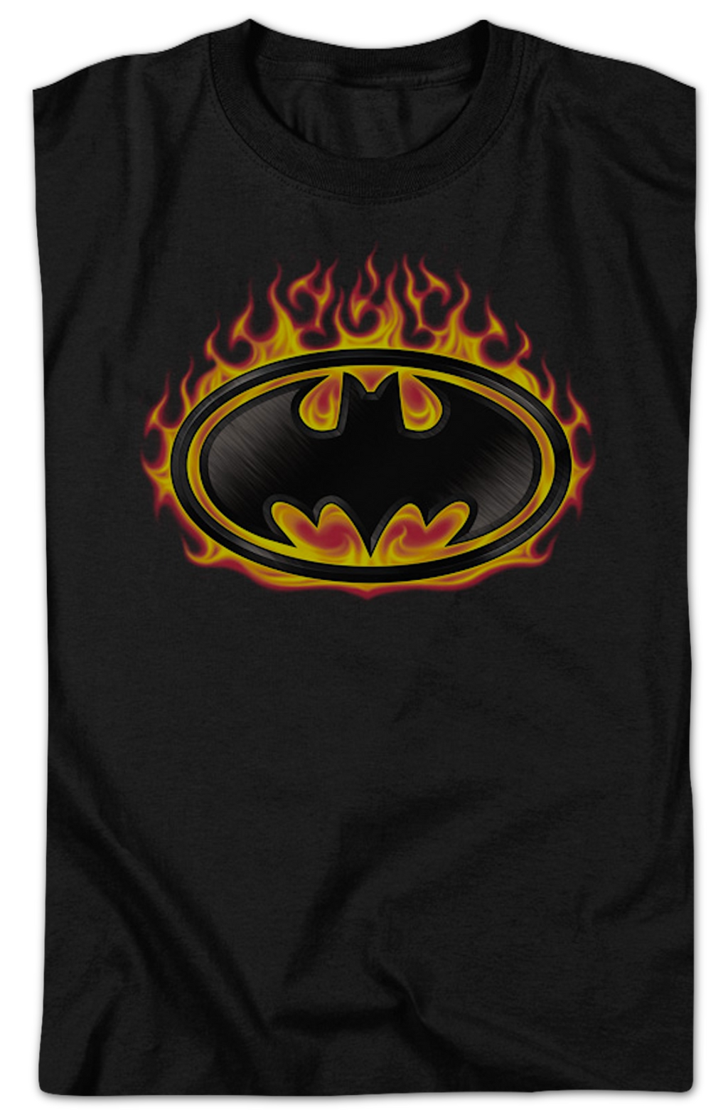 Batman Fire Logo DC Comics T-Shirt product image 2