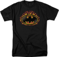 Batman Fire Logo DC Comics T-Shirt product image 1