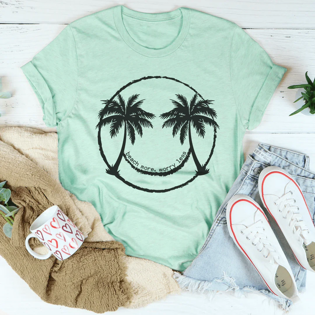 Beach More Worry Less Tee product image 4