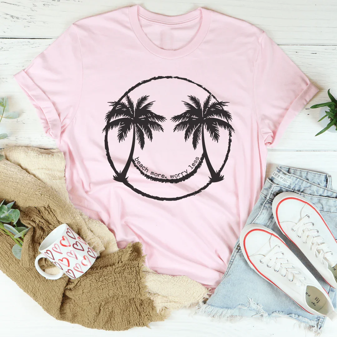 Beach More Worry Less Tee product image 2