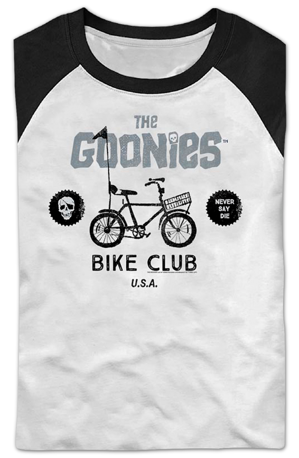 Bike Club Goonies Raglan Baseball Shirt product image 2