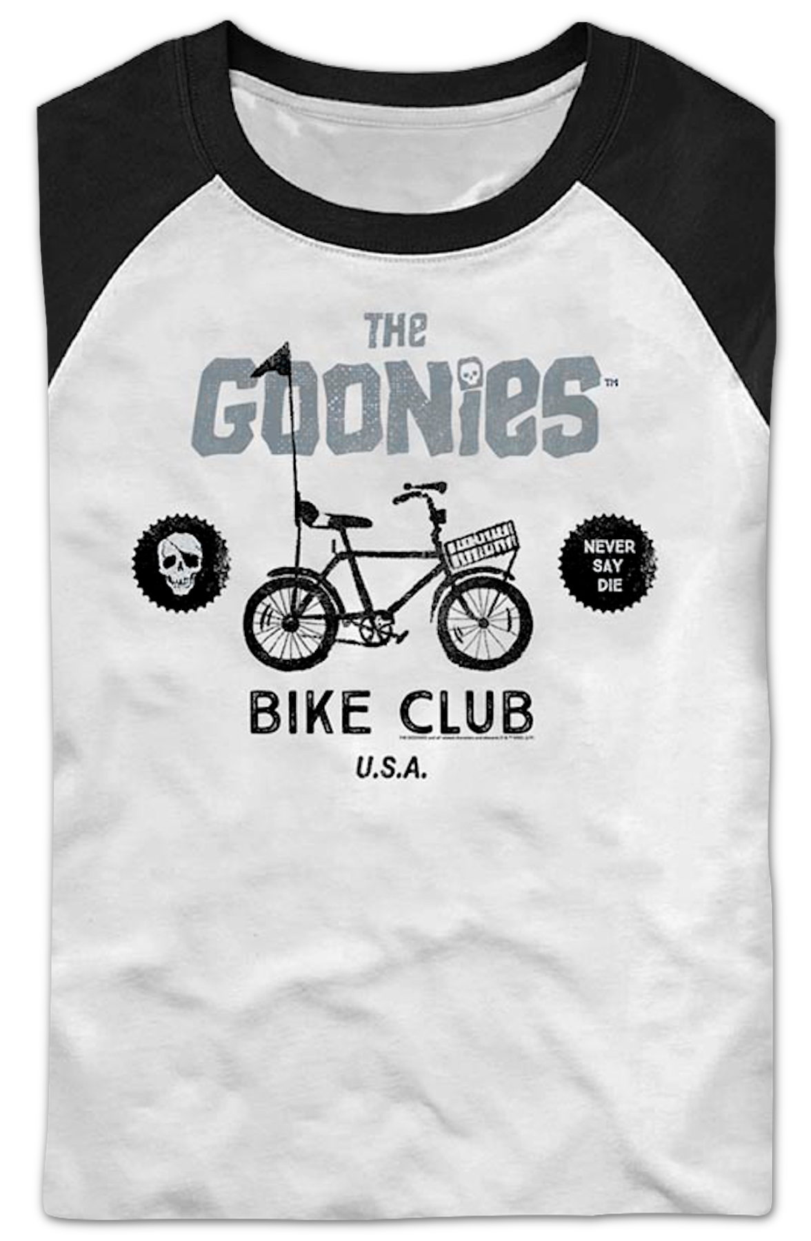 Bike Club Goonies Raglan Baseball Shirt product image 2