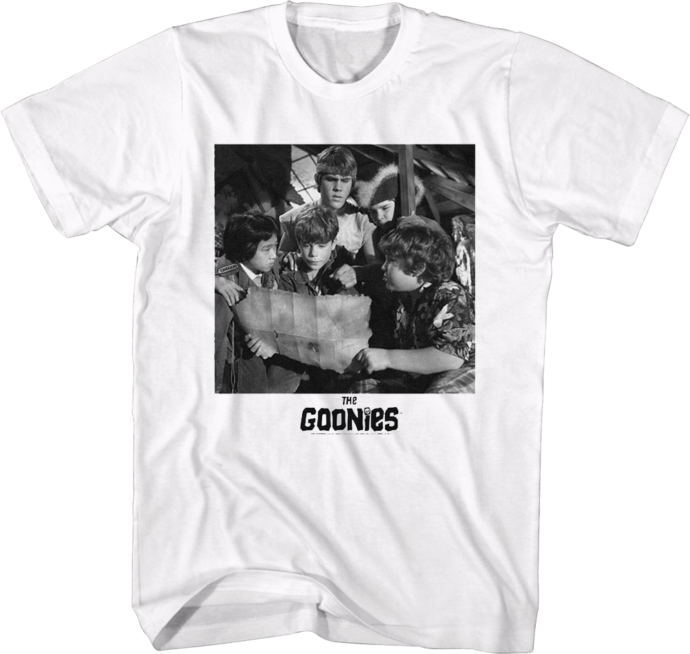Black And White Attic Photo Goonies T-Shirt product image 1