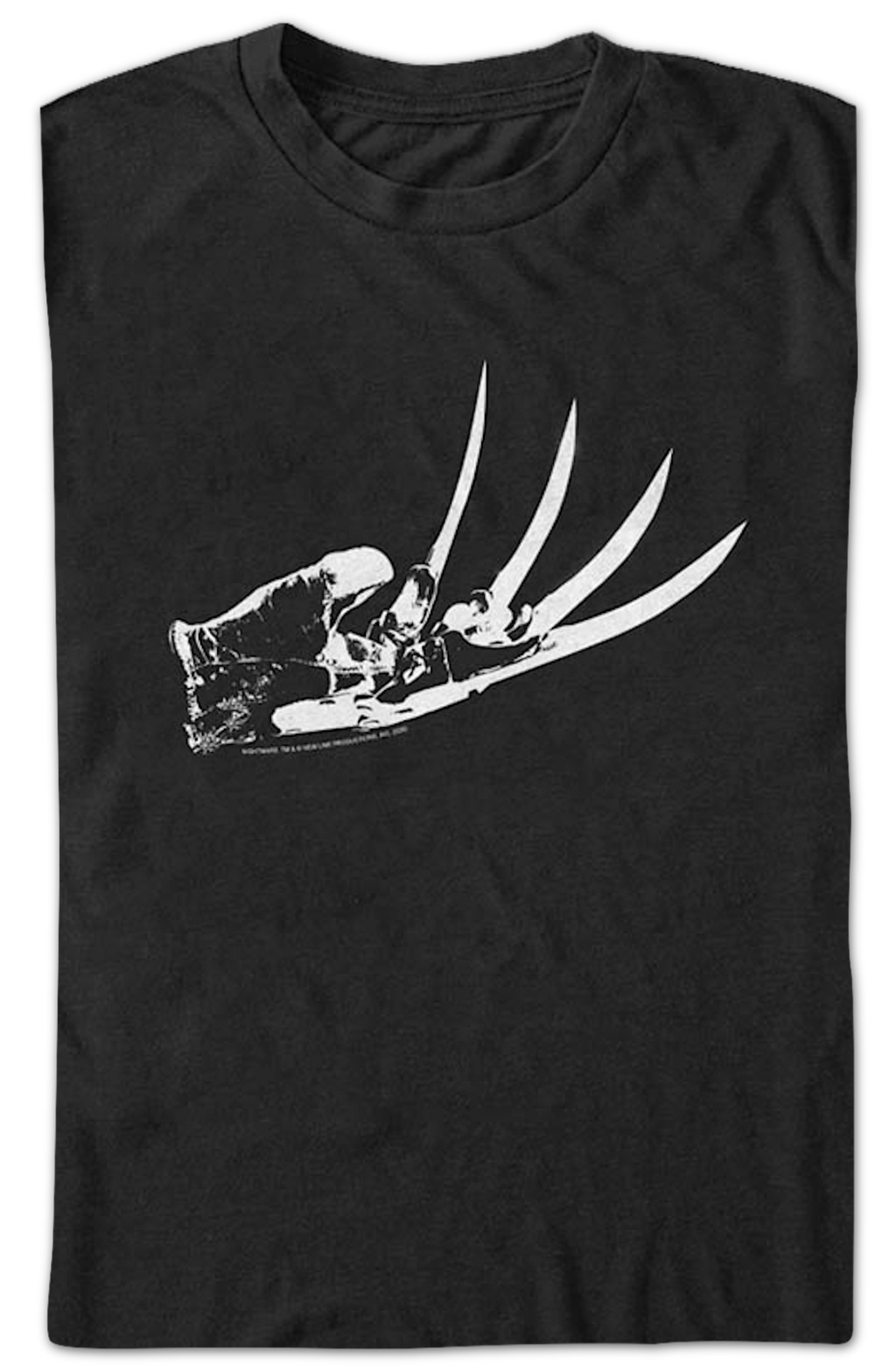 Black And White Glove Nightmare On Elm Street T-Shirt product image 2