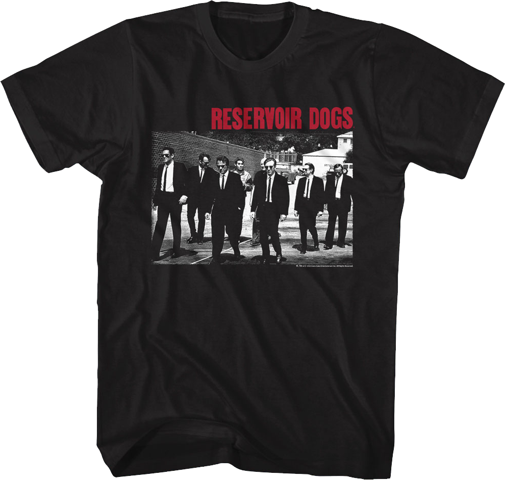 Black And White Group Photo Reservoir Dogs T-Shirt product image 1
