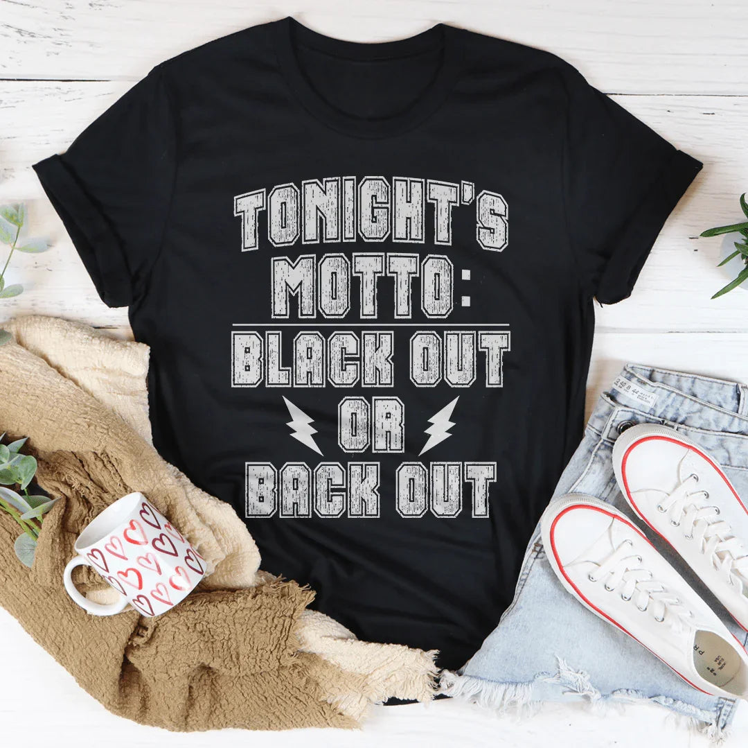 Black Out Or Back Tee product image 2