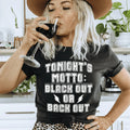 Black Out Or Back Tee product image 1