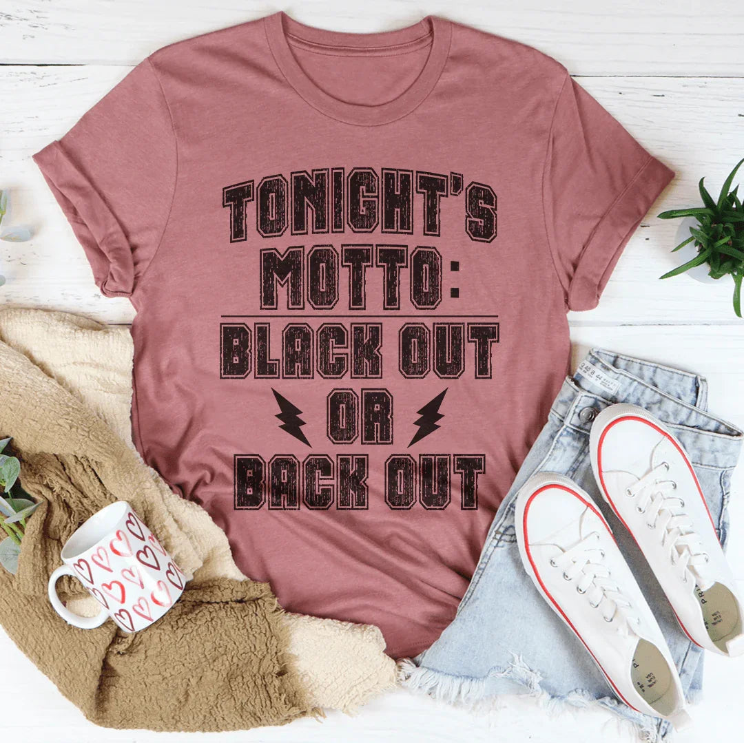 Black Out Or Back Tee product image 4