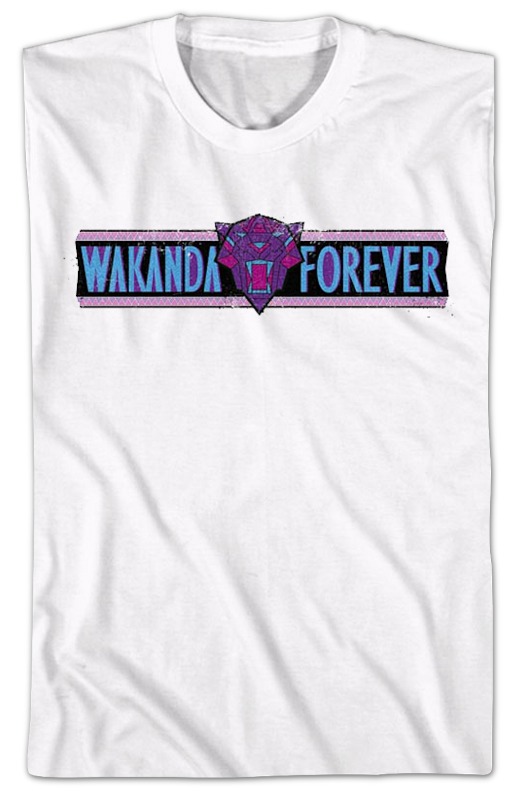 Black Panther Wakanda Forever Banner Marvel Comics T-Shirt product image 2