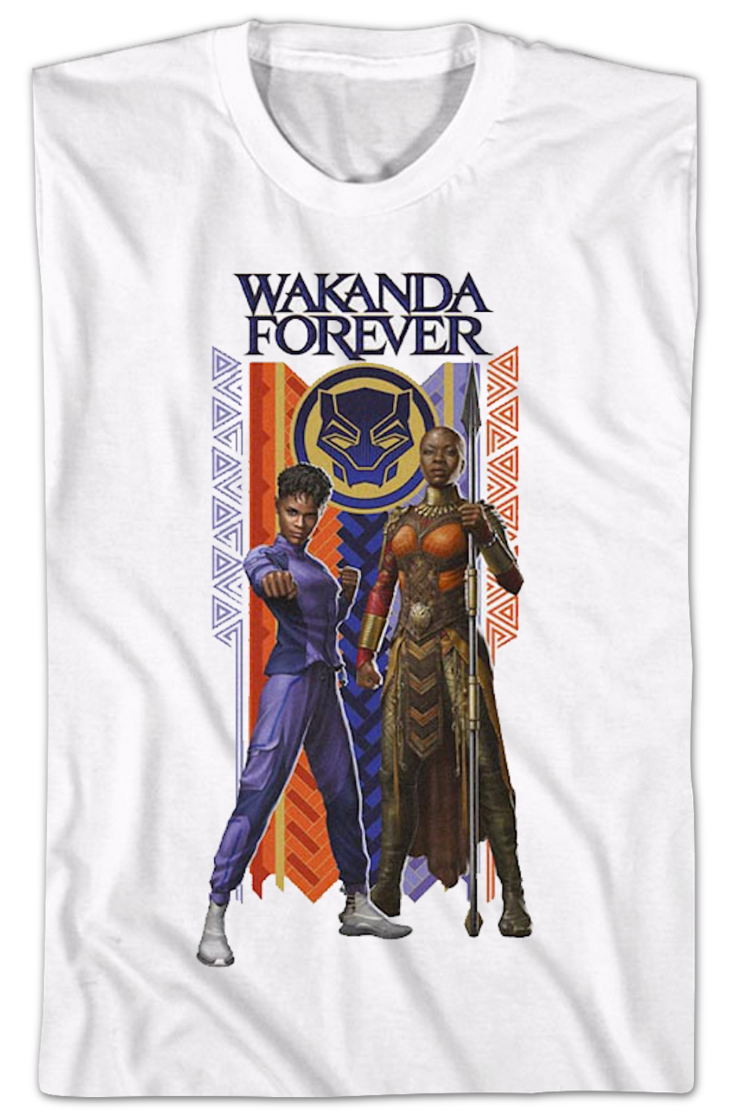 Black Panther Wakanda Forever Duo Marvel Comics T-Shirt product image 2