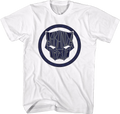 Black Panther Wakanda Forever Text Marvel Comics T-Shirt product image 1