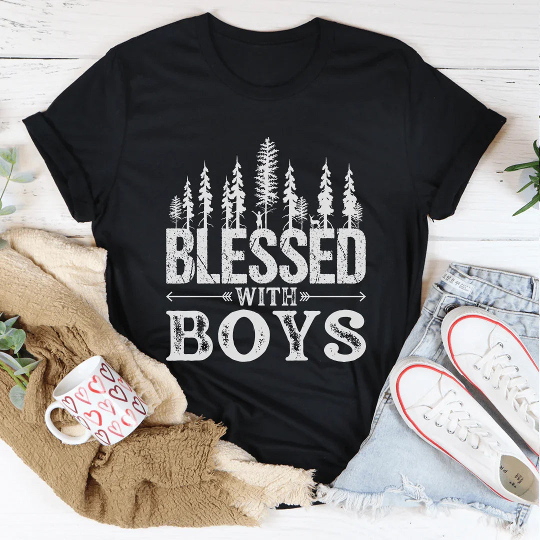 Blessed With Boys Tee product image 1