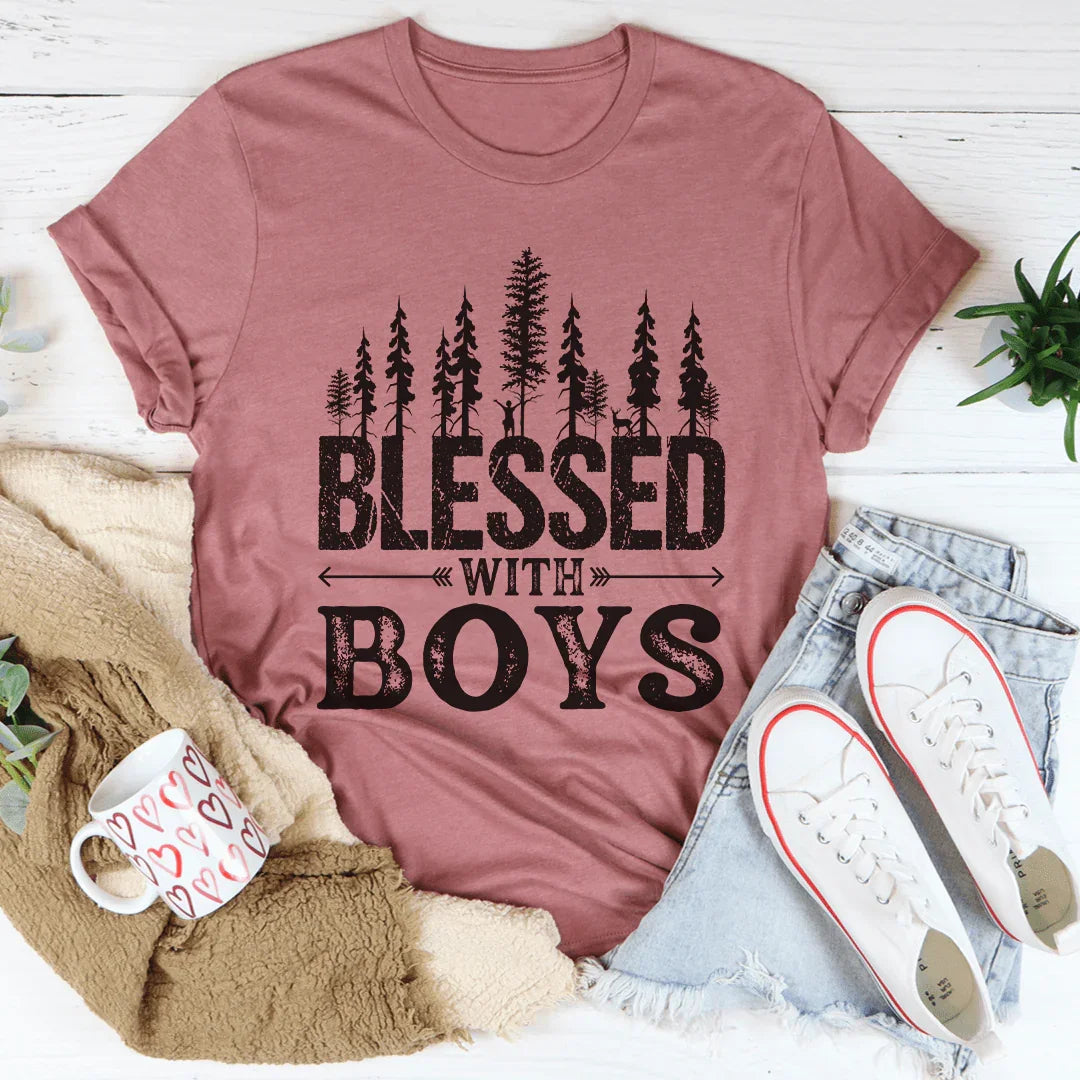 Blessed With Boys Tee product image 3