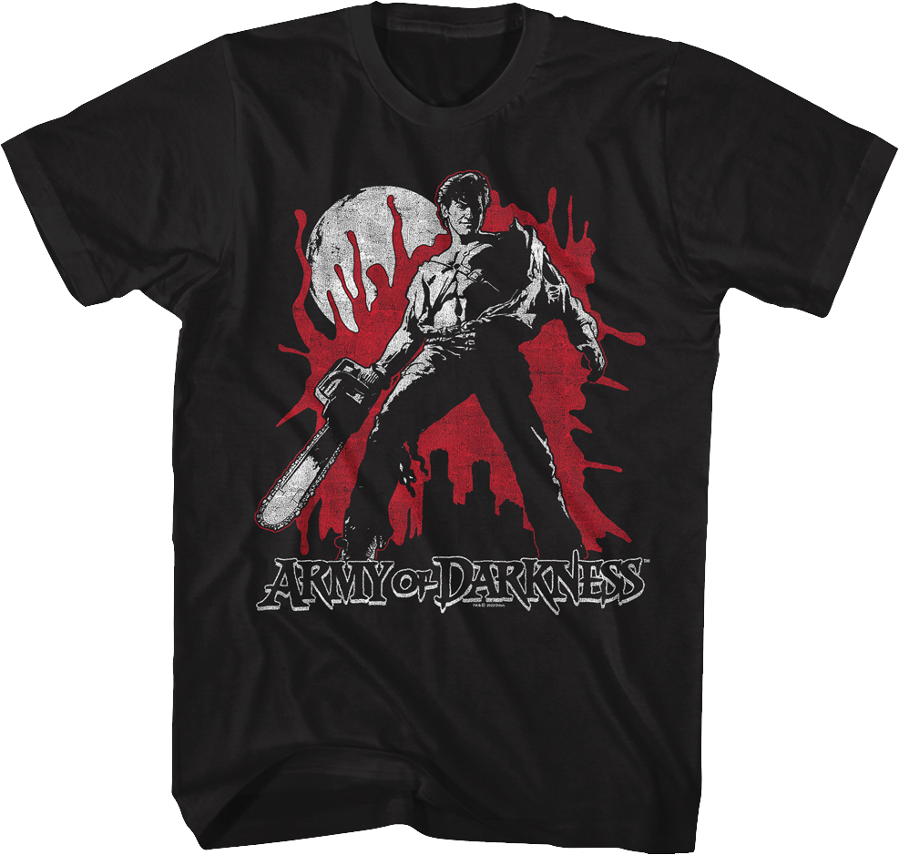 Blood-Splattered Army of Darkness T-Shirt product image 1