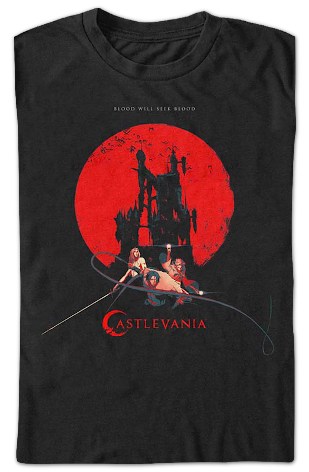 Blood Will Seek Castlevania T-Shirt product image 2