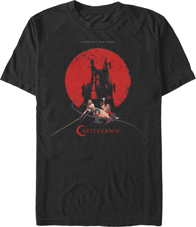 Blood Will Seek Castlevania T-Shirt product image 1