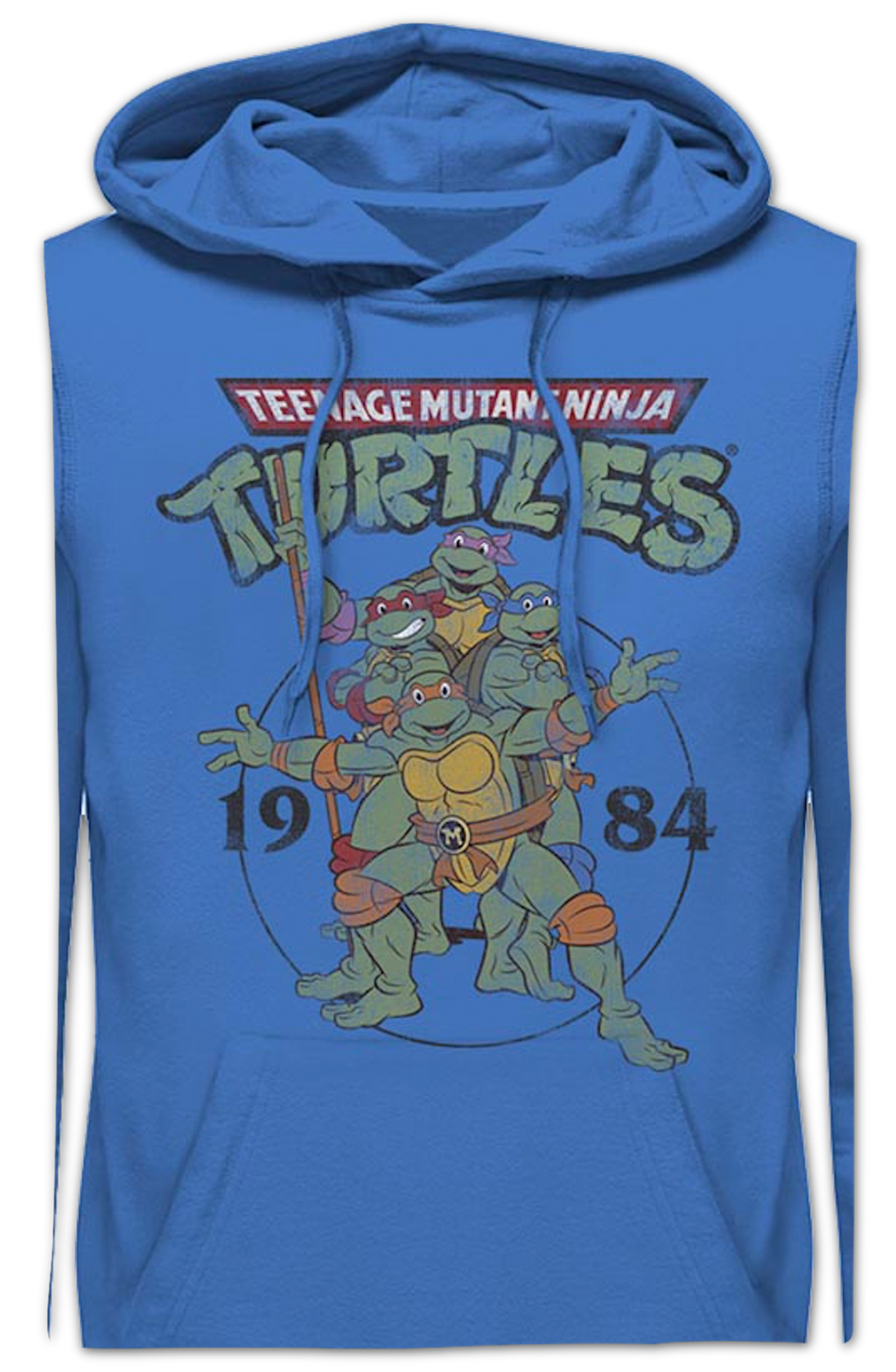 Blue 1984 Teenage Mutant Ninja Turtles Hoodie product image 2