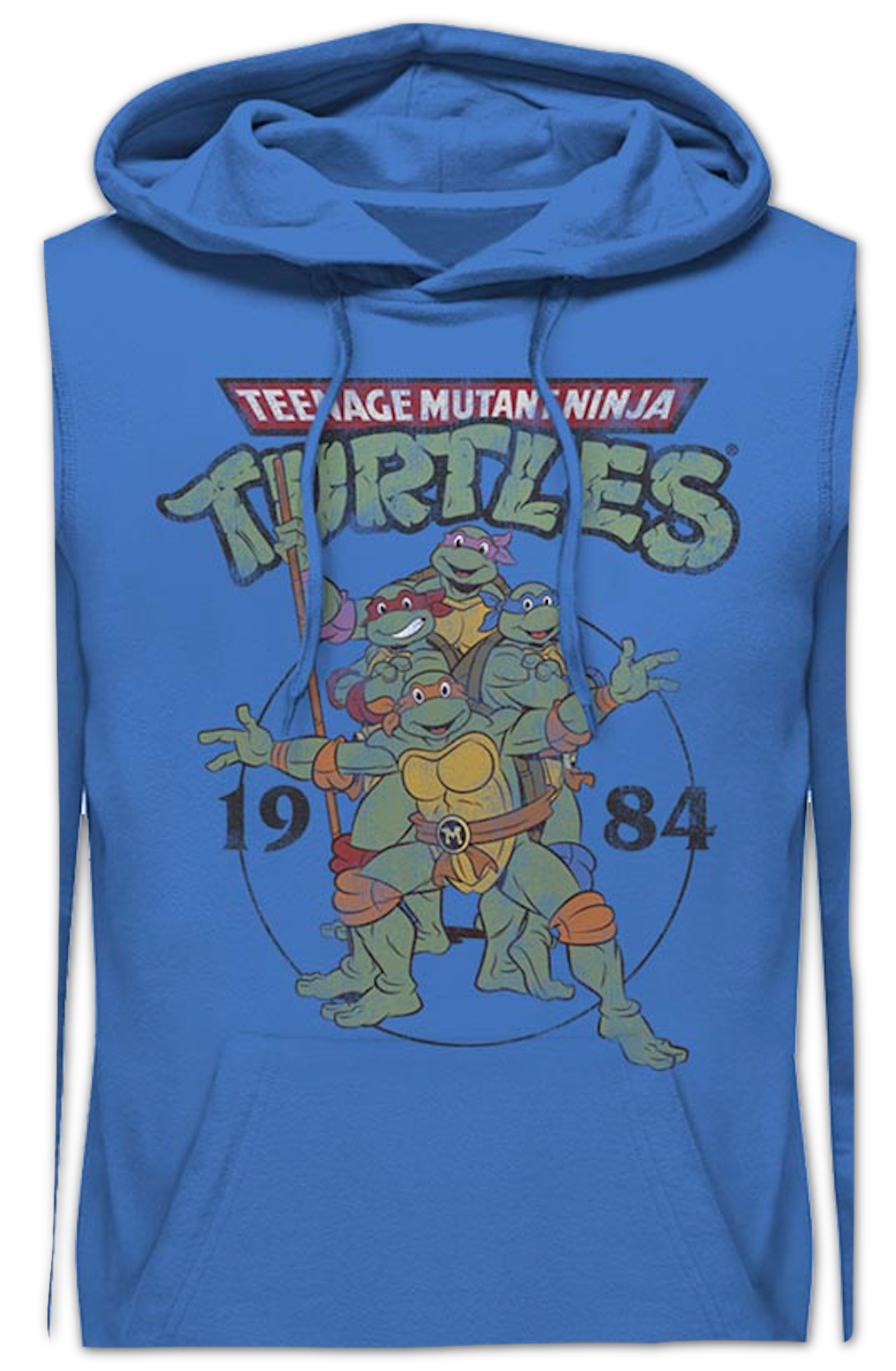 Blue 1984 Teenage Mutant Ninja Turtles Hoodie product image 2