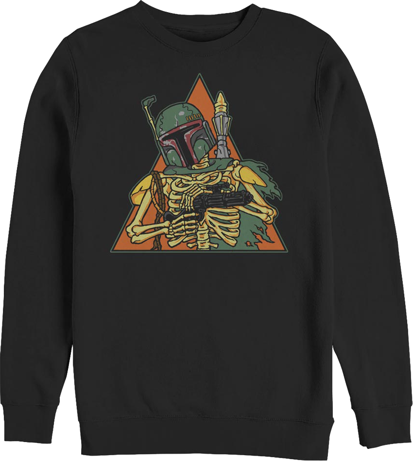 Boba Fett Skeleton Star Wars Sweatshirt product image 1