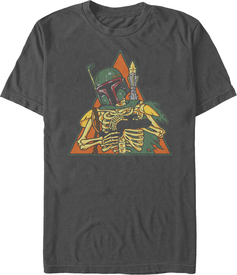 Boba Fett Skeleton Star Wars T-Shirt product image 1