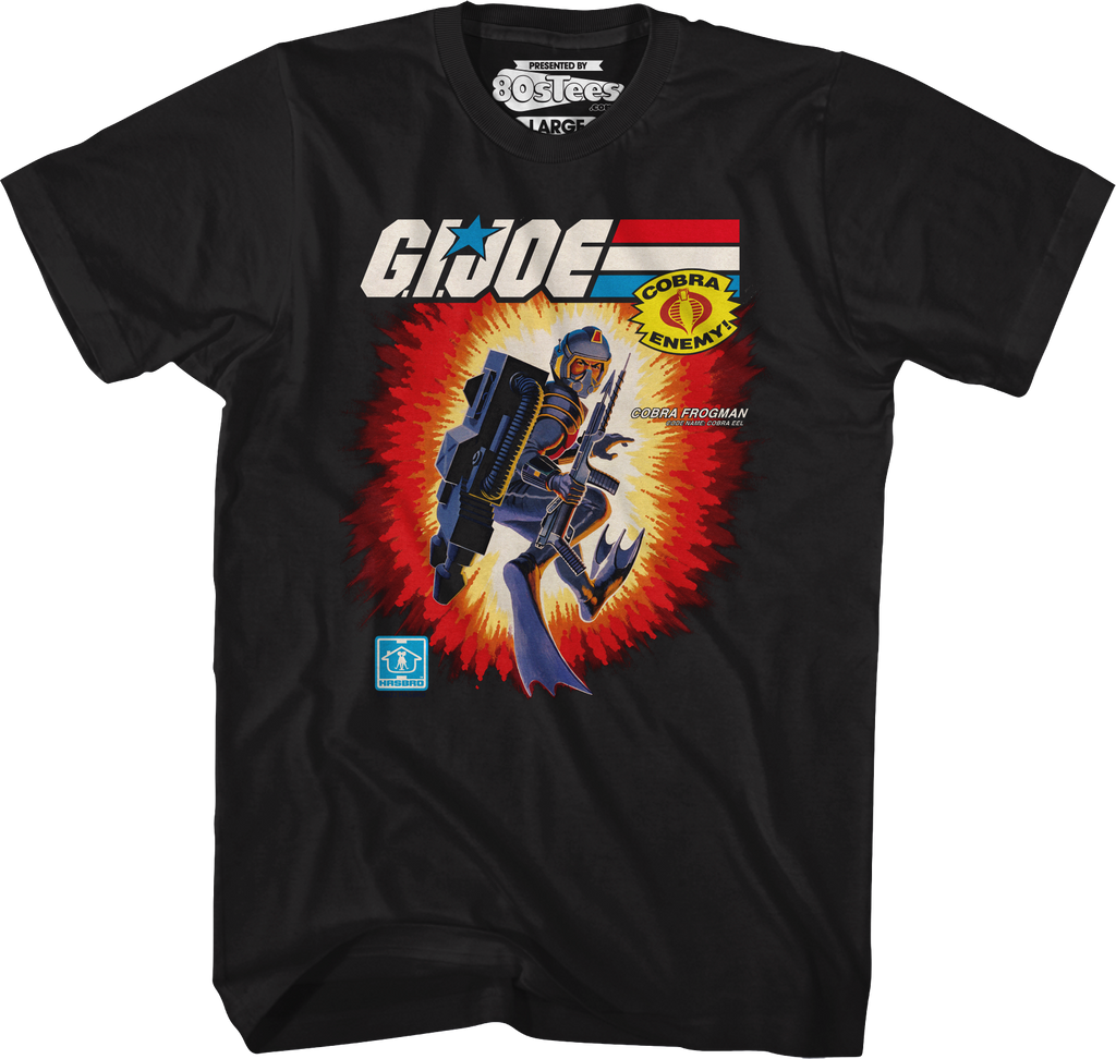 Box Art Cobra Frogman GI Joe T-Shirt product image 1