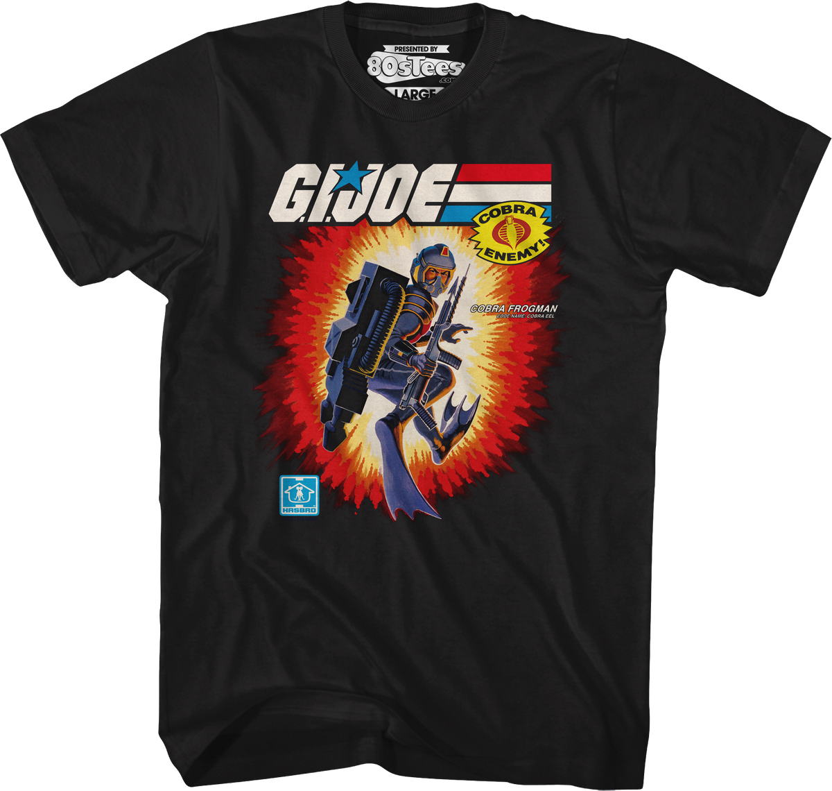 Box Art Cobra Frogman GI Joe T-Shirt product image 1