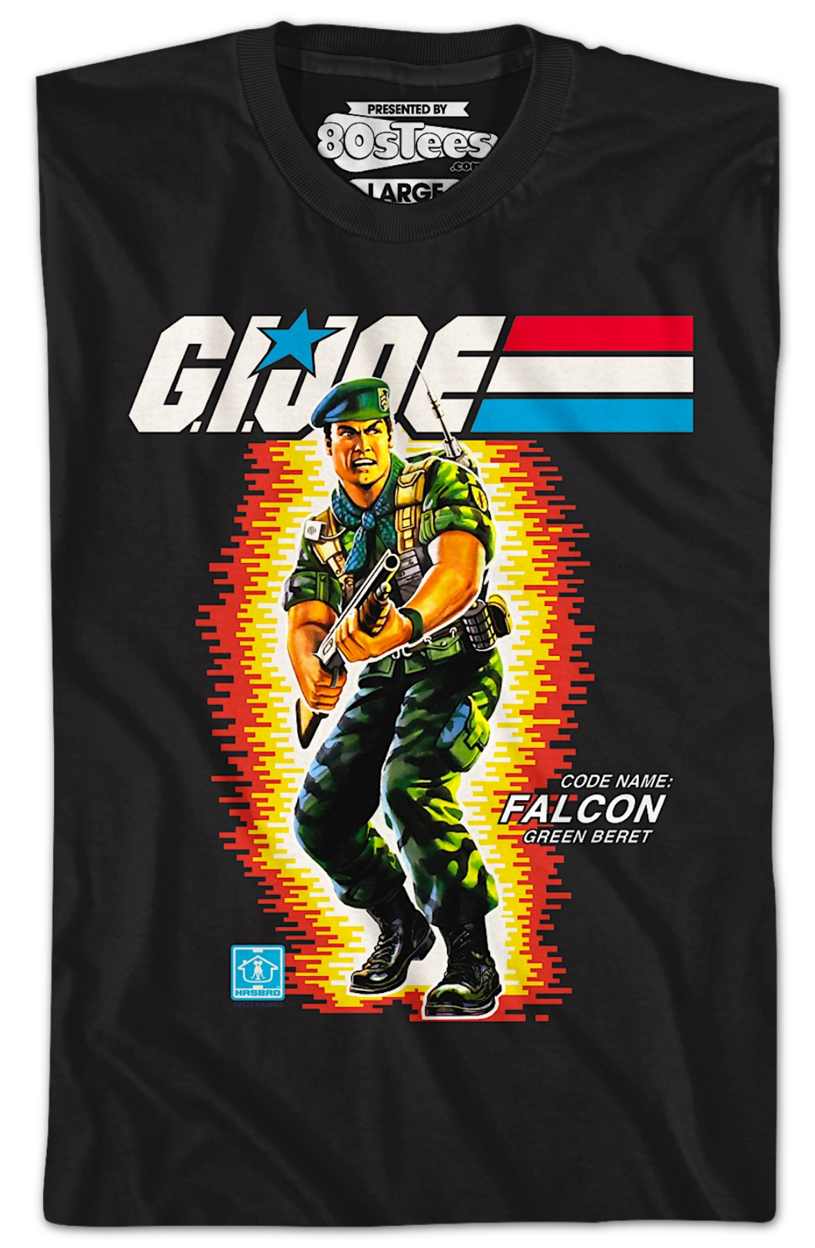 Box Art Falcon GI Joe T-Shirt product image 2