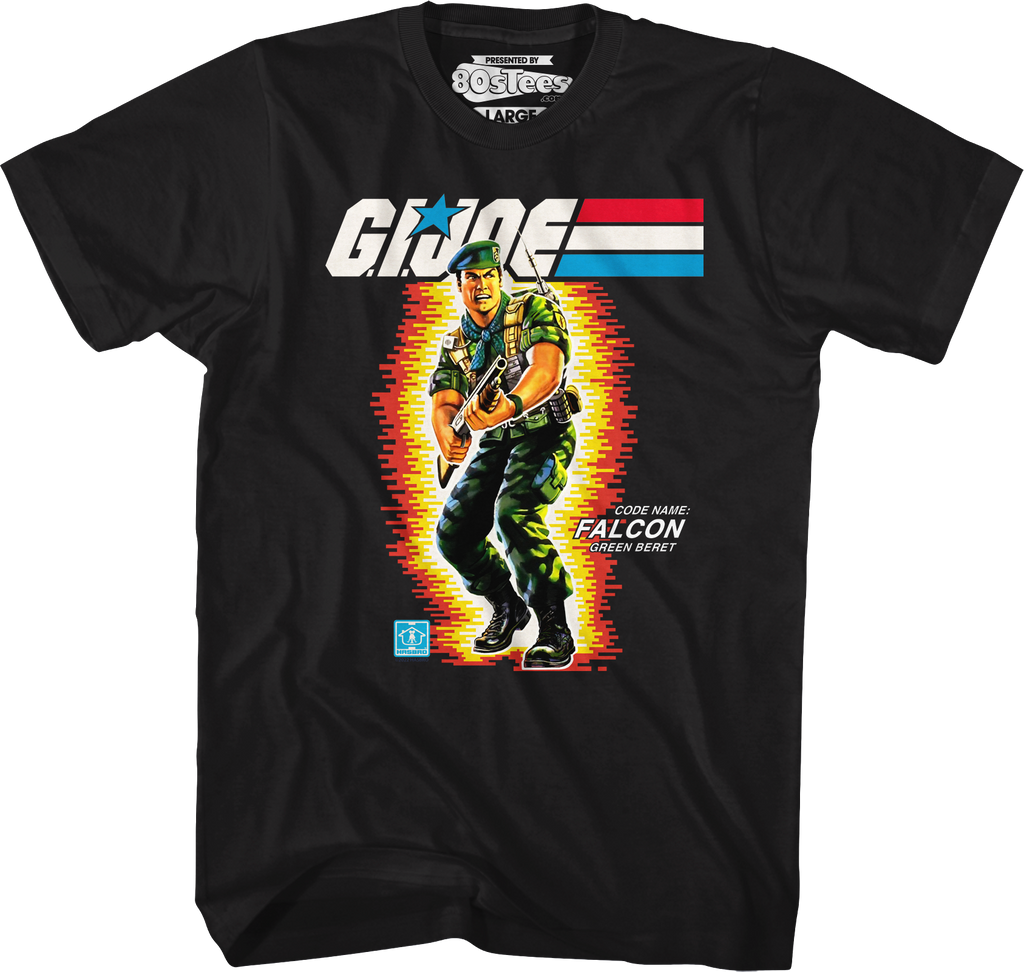Box Art Falcon GI Joe T-Shirt product image 1