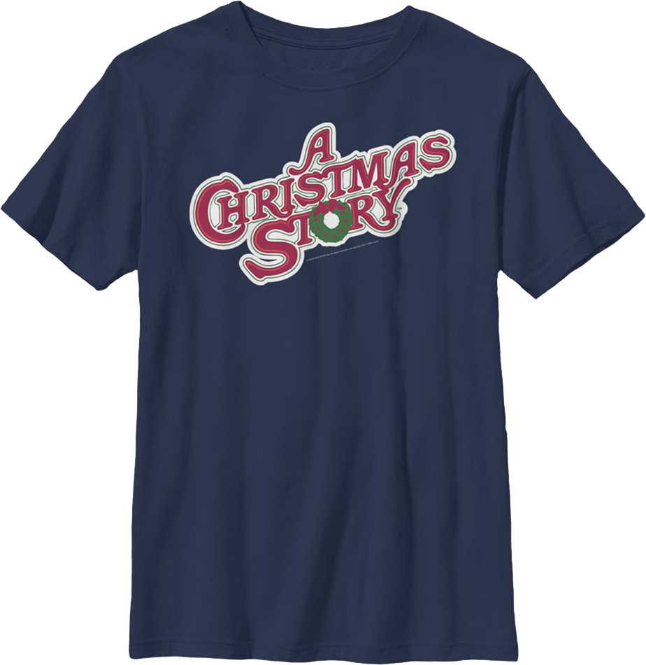 Boys Youth Classic Logo A Christmas Story Shirt product image 1