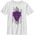 Boys Youth Clawed Sketch Black Panther Wakanda Forever Shirt product image 1