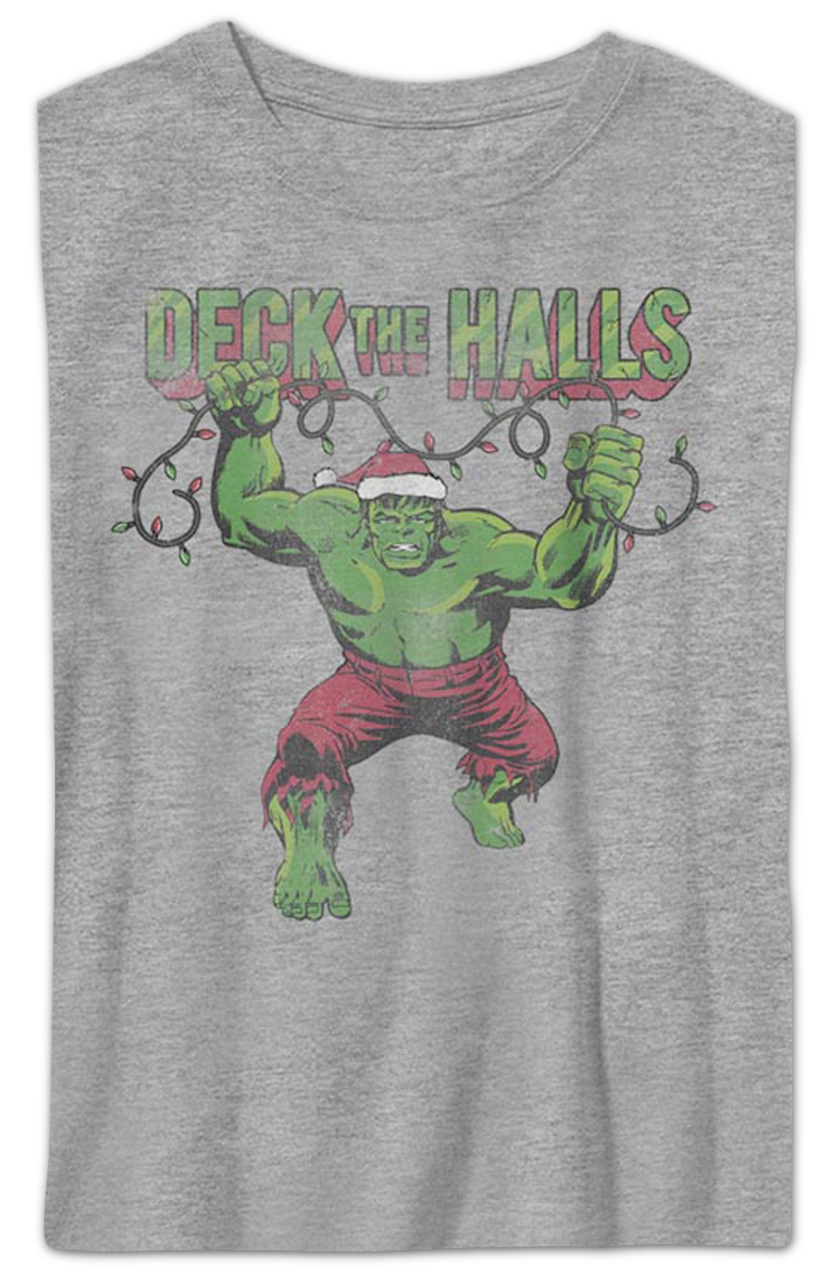 Boys Youth Incredible Hulk Deck The Halls Marvel Comics product image 2