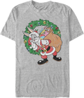 Bugs Bunny Santa Claus Looney Tunes T-Shirt product image 1