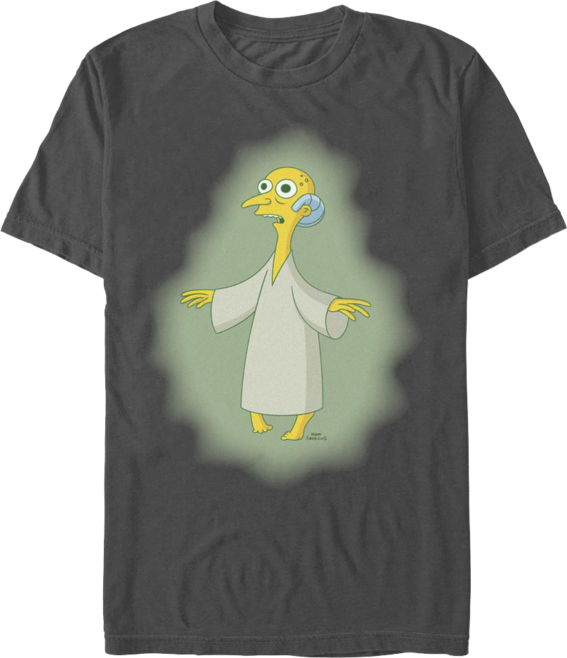 Burns Files The Simpsons T-Shirt product image 1